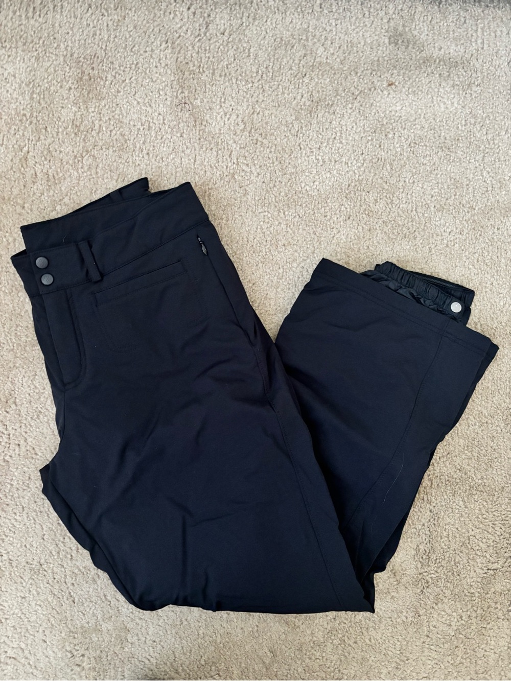 Women’s Black Columbia Snow Pants